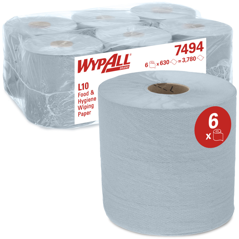 L10 Papierwischtücher, blau (7494)