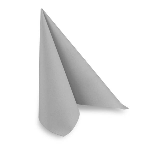 Airlaid-Serviette 20 x 20 cm, grau