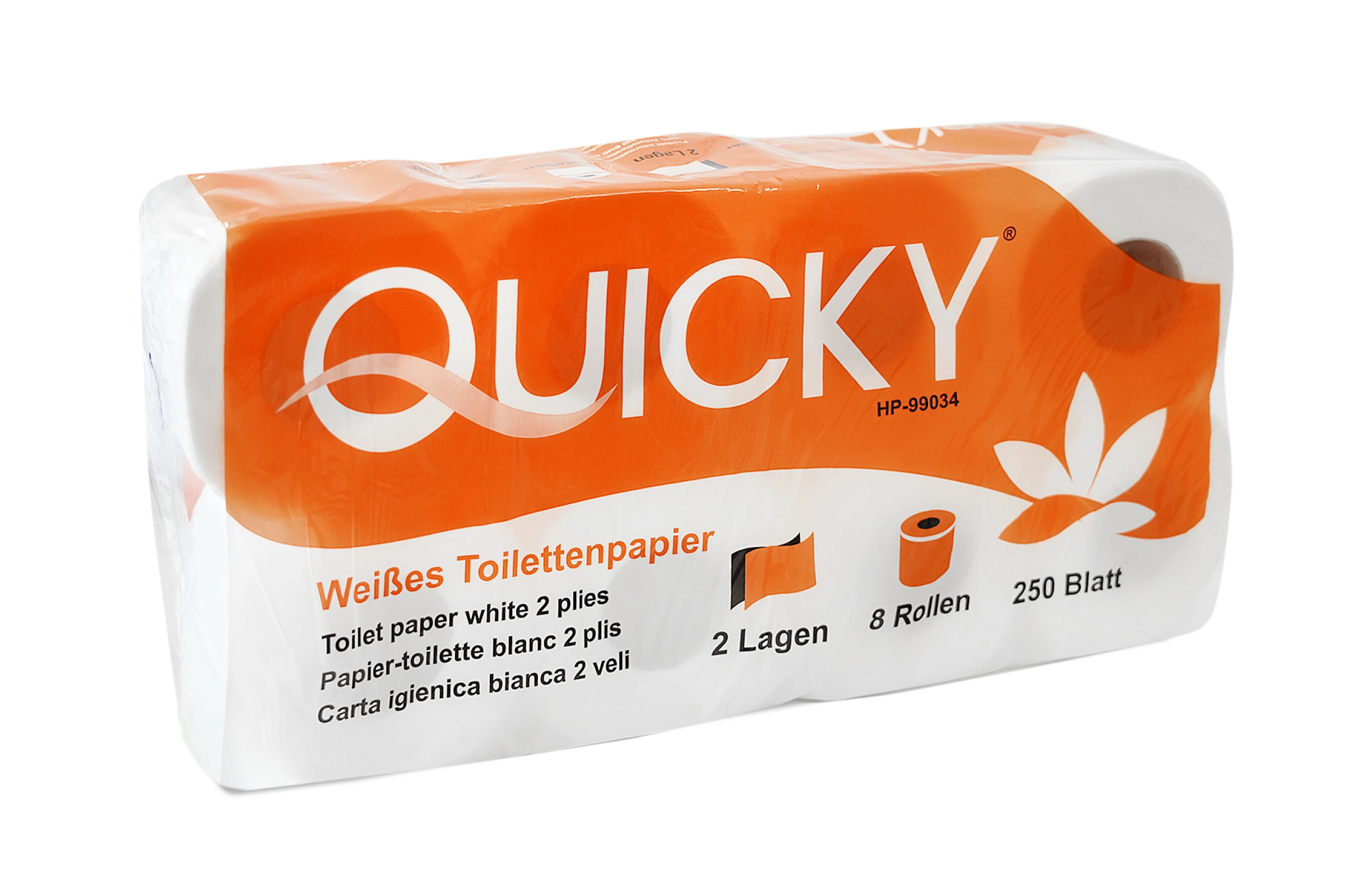 Toilettenpapier 2-lagig